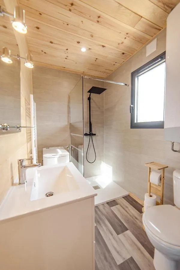 Le Laponya - Chalets Climatises Avec Spa & Borne De Recharge Bressols